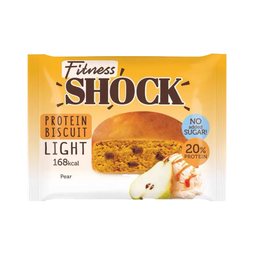 Бисквит неглазированный "Груша"Protein Biscuit Light FitnesShock