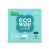 Дневные ультратонкие прокладки с крылышками 3 капли Ecoway cotton (предпросмотр)