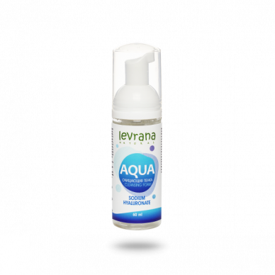 Очищающая пенка для умывания "AQUA" Levrana