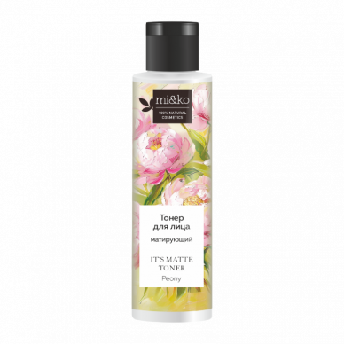 Матирующий тонер It`s matte toner Peony MiKo